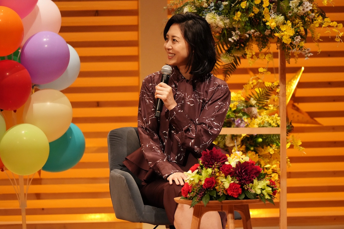 松嶋菜々子『あんぱん』最終回を見る回に登場の画像