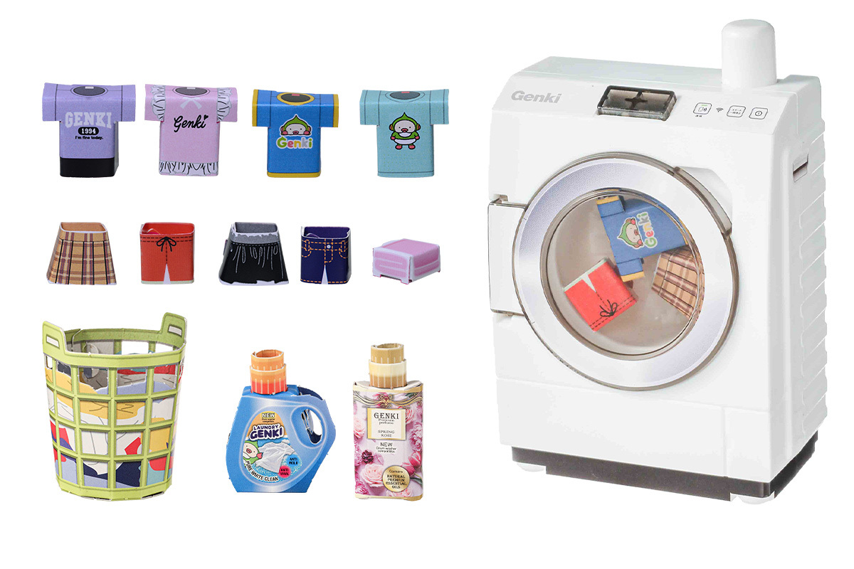 「せんたくき」が超リアルな付録に　の画像