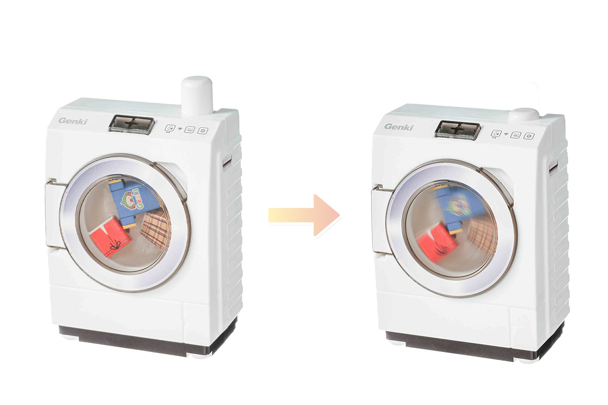 「せんたくき」が超リアルな付録に　の画像