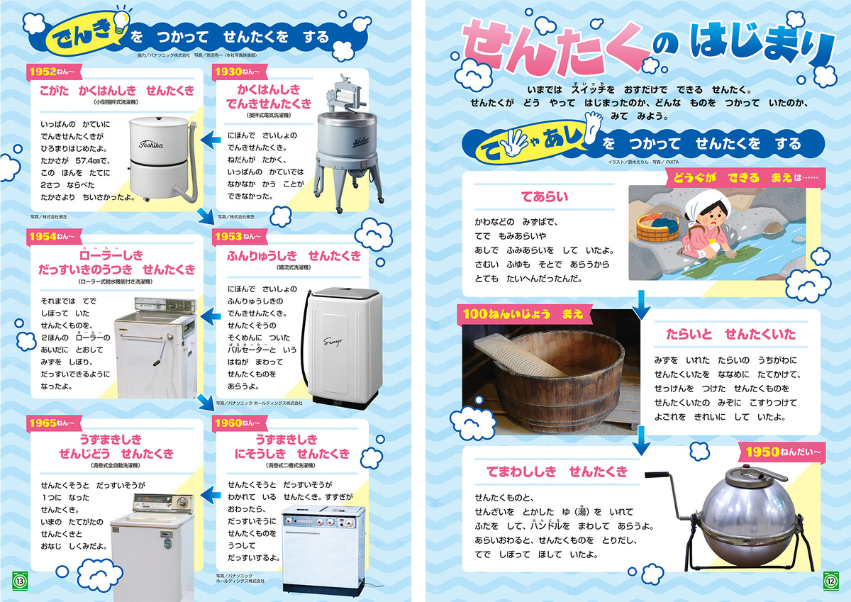「せんたくき」が超リアルな付録に　の画像