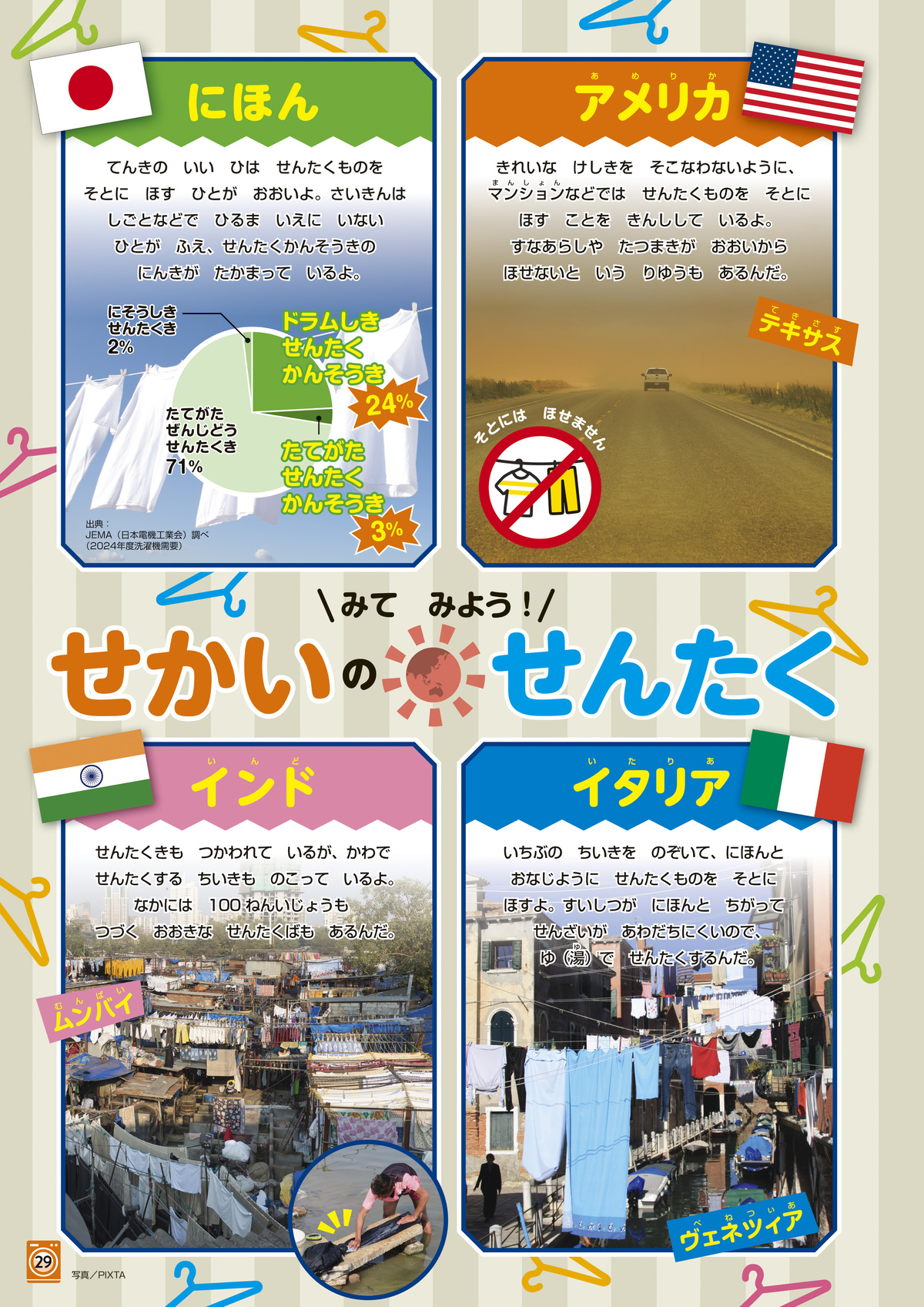 「せんたくき」が超リアルな付録に　の画像