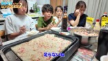 たこ焼きパーティを楽しむうるしやま家