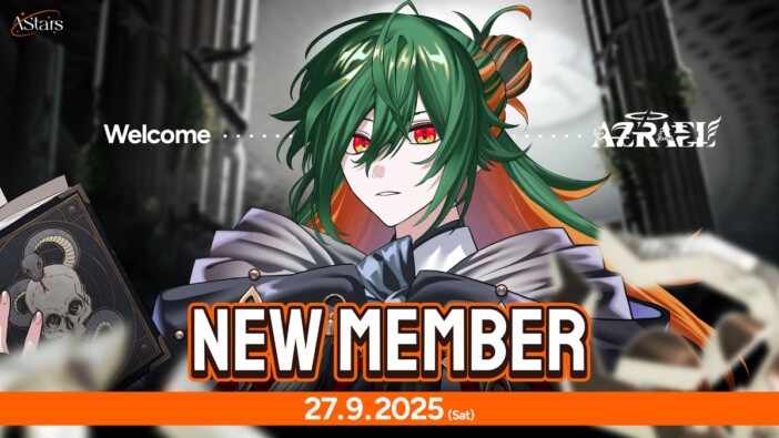 タイ語圏向けVTuberプロダクション「AStars production」より“人見知りな死神アイドル” Yasou Azraelがデビュー