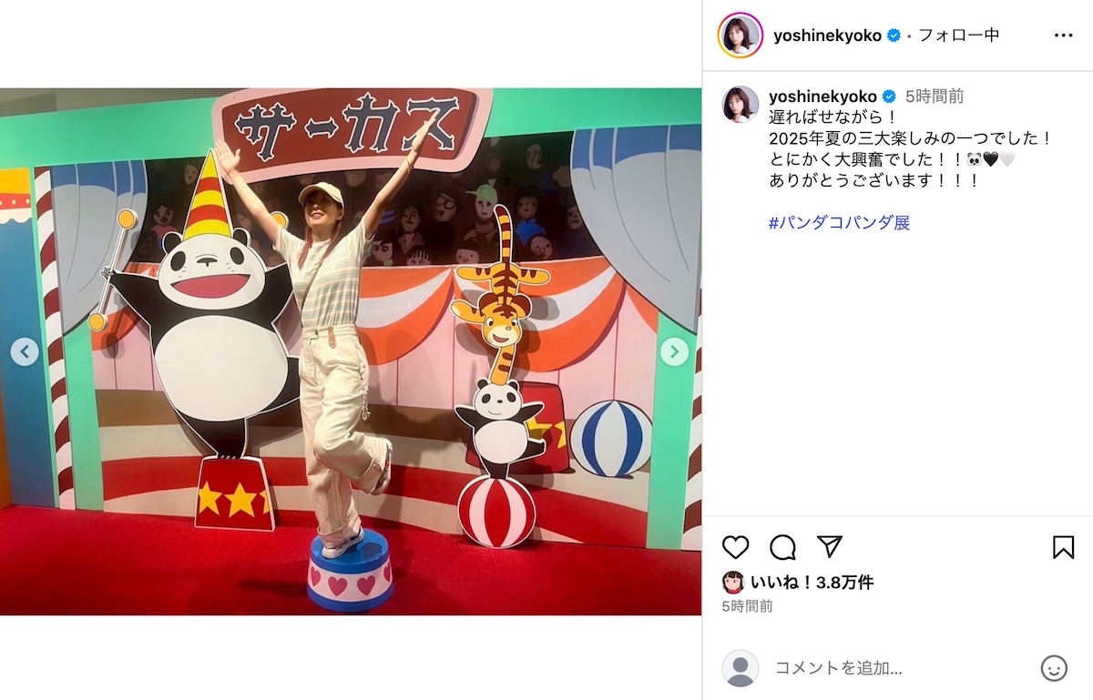 芳根京子、夏の“推し活”満喫ショット公開の画像