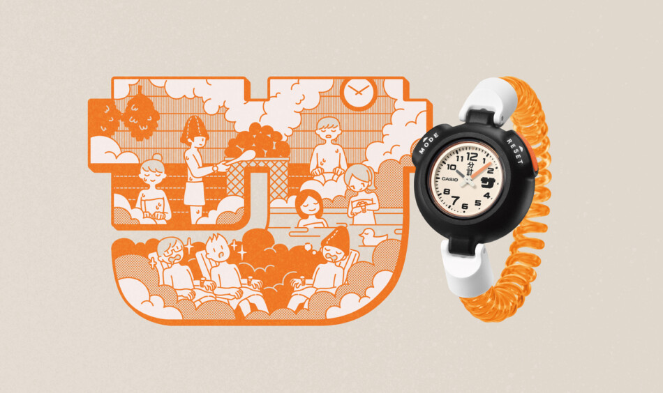 オレンジ 新品未使用品 サ時計 サウナイキタイ サウナ casio カシオ サウナで「ととのう」ための12分計を搭載した『サ時計』 | CASIO