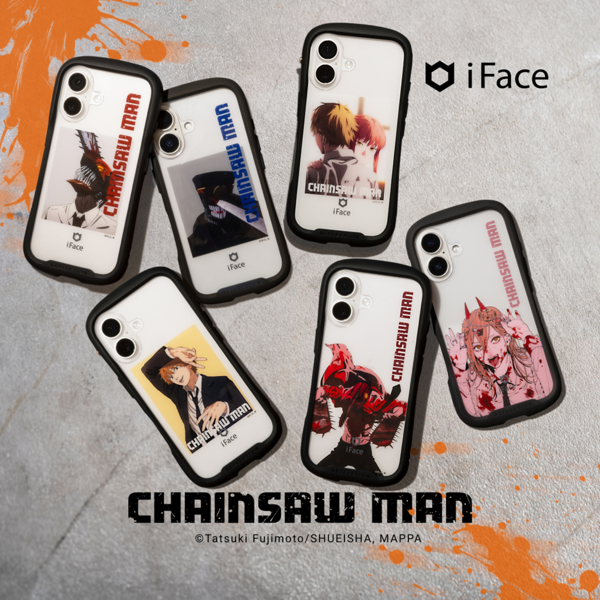 iFace×チェンソーマン、スマホアクセ発売の画像
