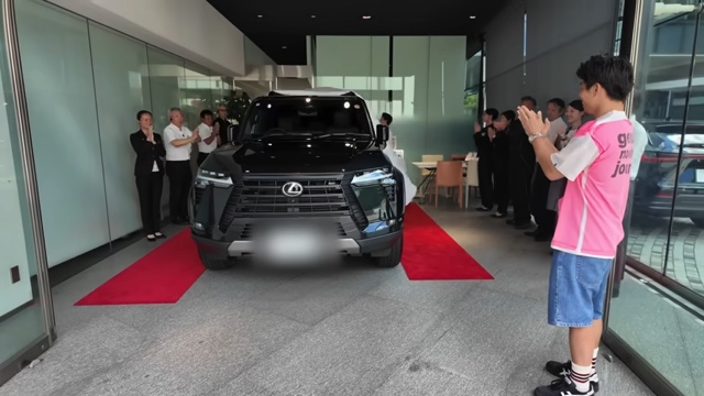 中尾明慶の愛車「レクサス GX550」