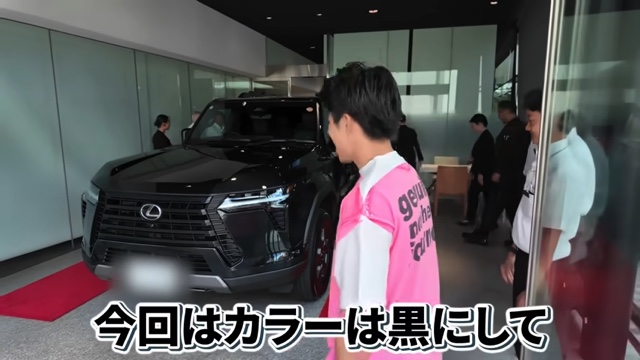 中尾明慶の愛車「レクサス GX550」