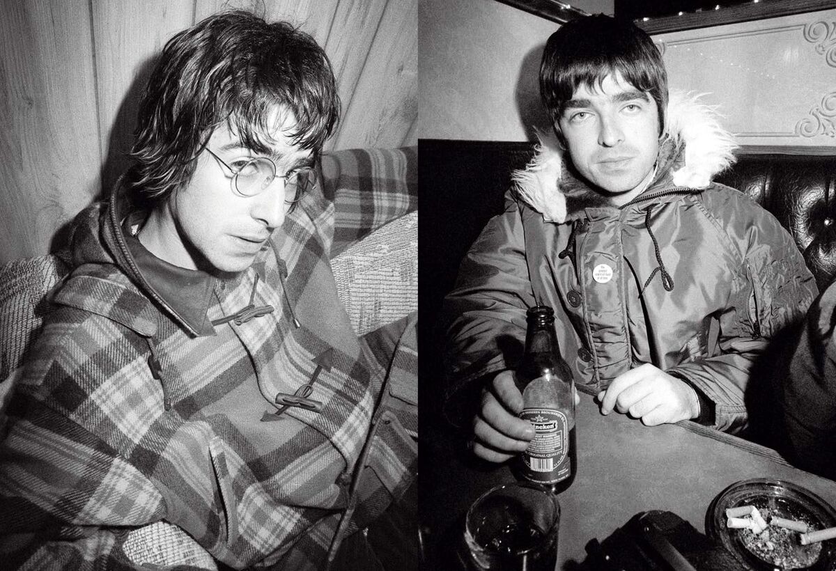 伝説のロックバンド、oasisの写真集発売の画像