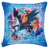 「オリジナルスパンコールクッションカバー メガリザードンX」表