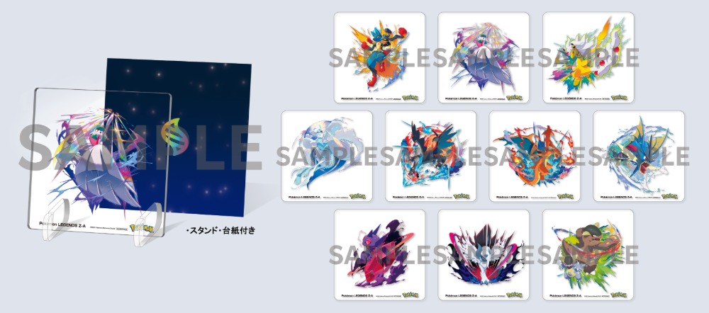 スタンド付きアクリルコースター(選べる全10種)