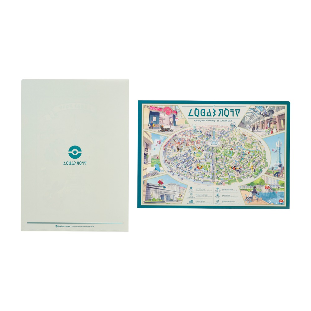 A4クリアファイル2枚セット　裏