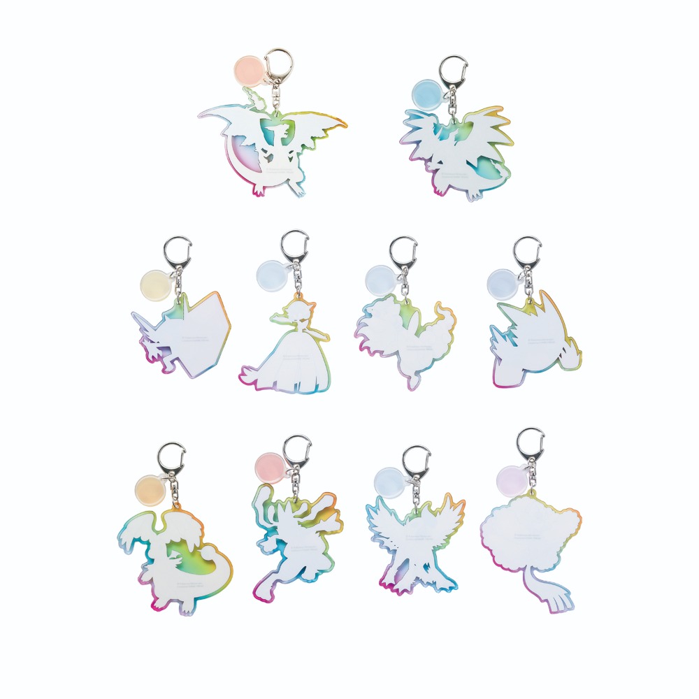 アクリルキーホルダーコレクション　裏