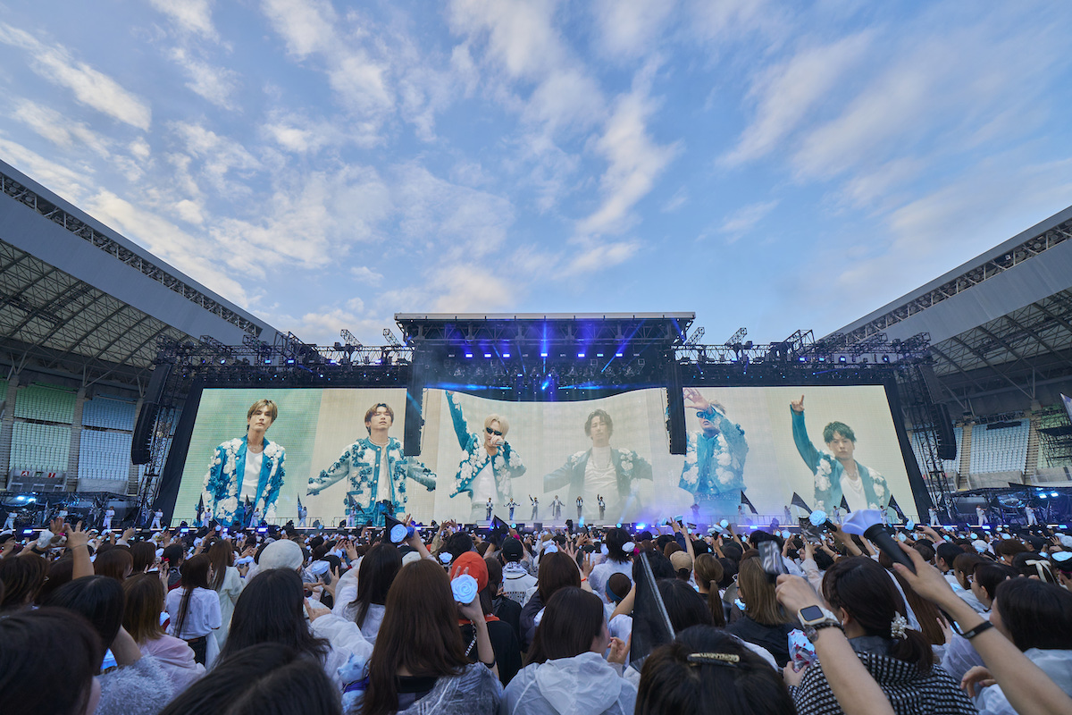 三代目JSB、初のスタジアム公演レポ