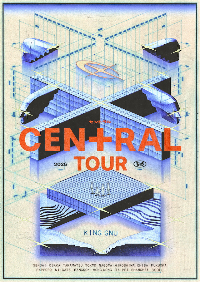 『King Gnu CEN+RAL Tour 2026』KV