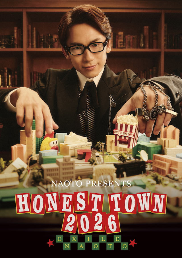 『NAOTO PRESENTS HONEST TOWN 2026』KV