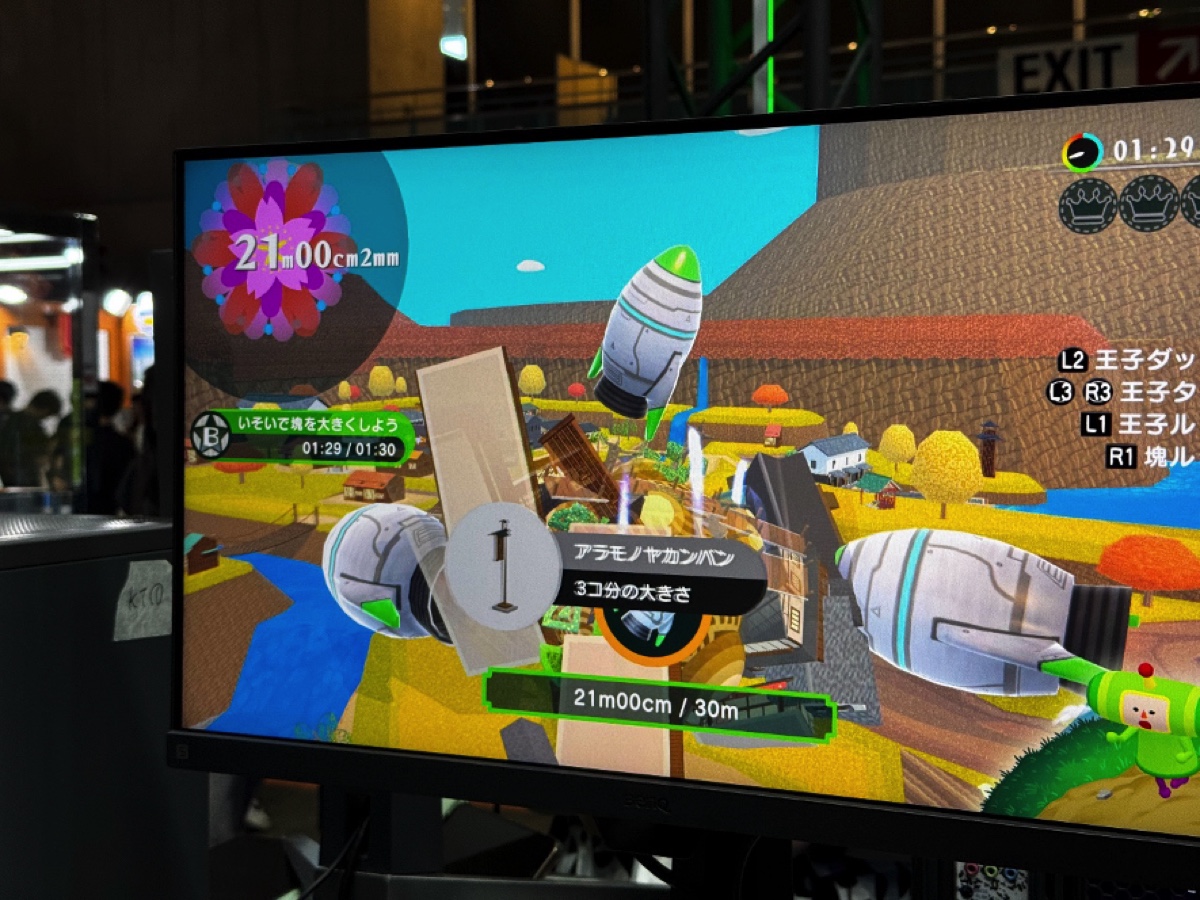 『東京ゲームショウ2025』を見て回る十束おとは