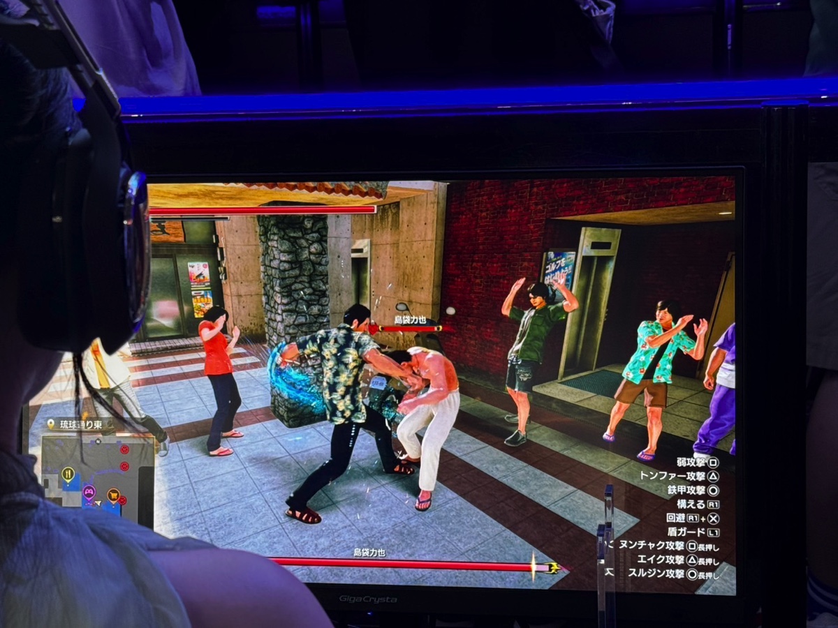 『東京ゲームショウ2025』を見て回る十束おとは