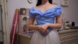 DIY系YouTuberが制作したシンデレラのドレス