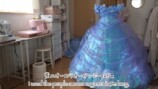 DIY系YouTuberが制作したシンデレラのドレス