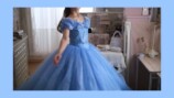 DIY系YouTuberが制作したシンデレラのドレス