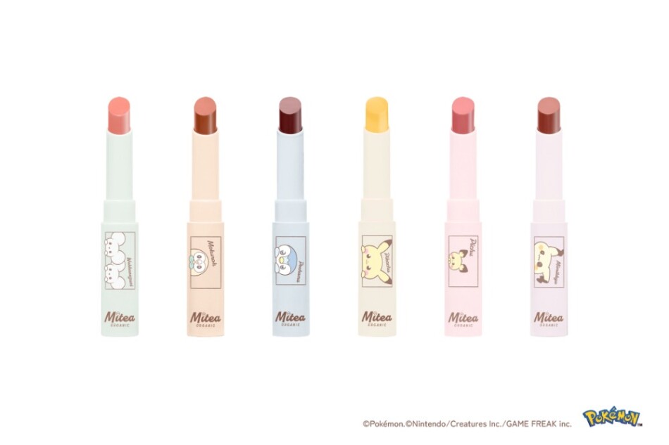 <ポケピースデザイン>セラムオイルリップスティック全6色