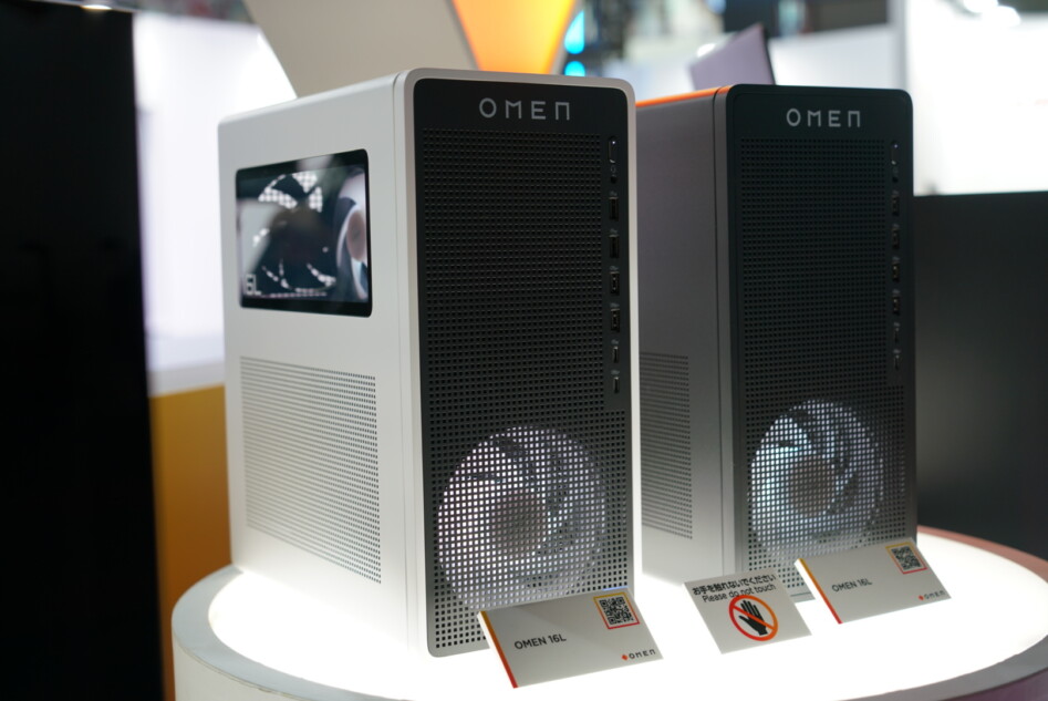 ミニタワー筐体を採用した「OMEN 16L」シリーズ