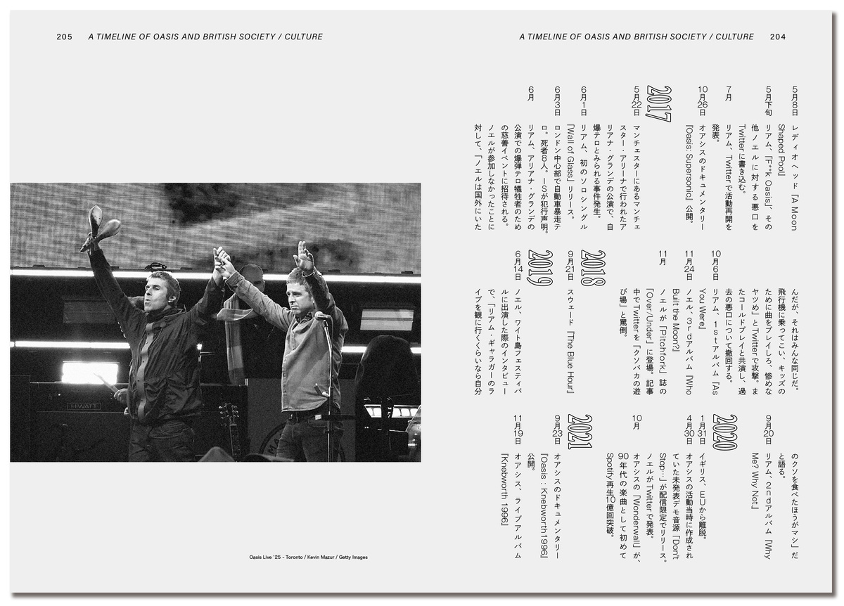 2024年に再結成『文藝別冊 オアシス』の画像