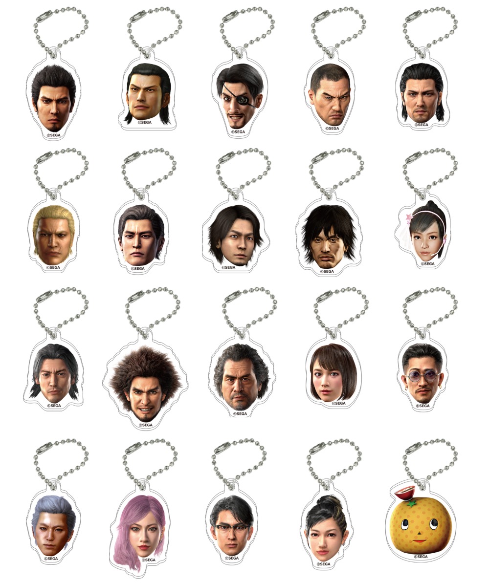 龍が如く』20周年 アクリルチャームコレクション（20種）