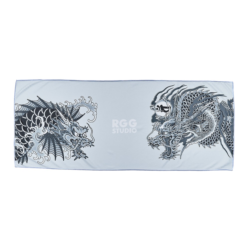 『龍が如く』冷感タオル 応龍＆龍魚