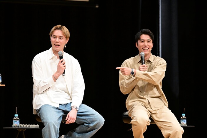 イベントで垣間見えた髙橋藍＆髙橋塁の素顔