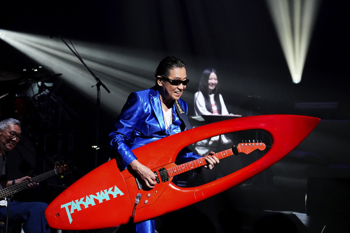 高中正義 ビンテージ ギター ストラップ ホログラム 80's TAKANAKA 高中正義 ビンテージ ギター ストラップ ホログラム 80´s