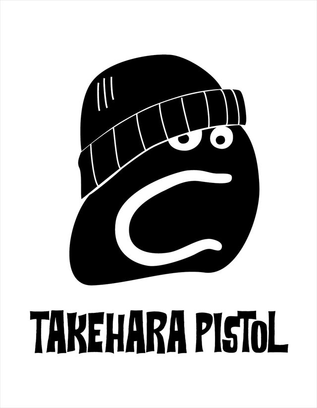 竹原ピストル『す “warm” ニットキャップ』タグのイラスト