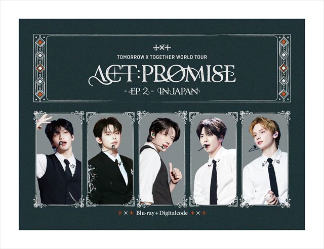 『TOMORROW X TOGETHER WORLD TOUR <ACT : PROMISE> - EP.2 - IN JAPAN』リリース告知画像