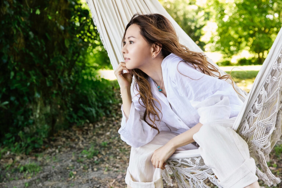 倉木麻衣 オーガニックコットンTシャツ XLサイズ リラック素 福岡