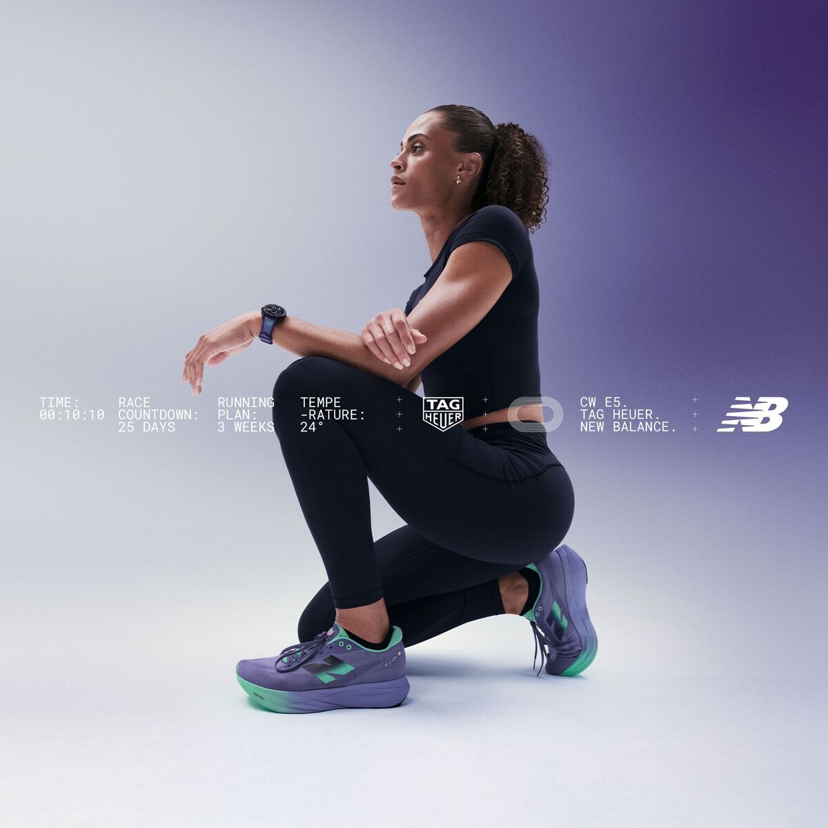 タグホイヤー×NBのスマートウォッチの画像