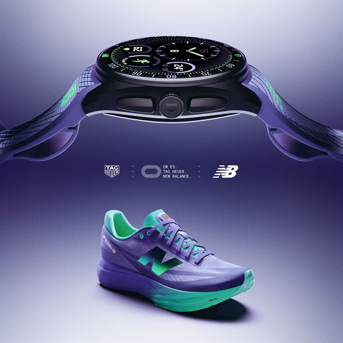 タグホイヤー×NBのスマートウォッチ