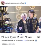 佐久間大介、新曲MVオフショットの画像