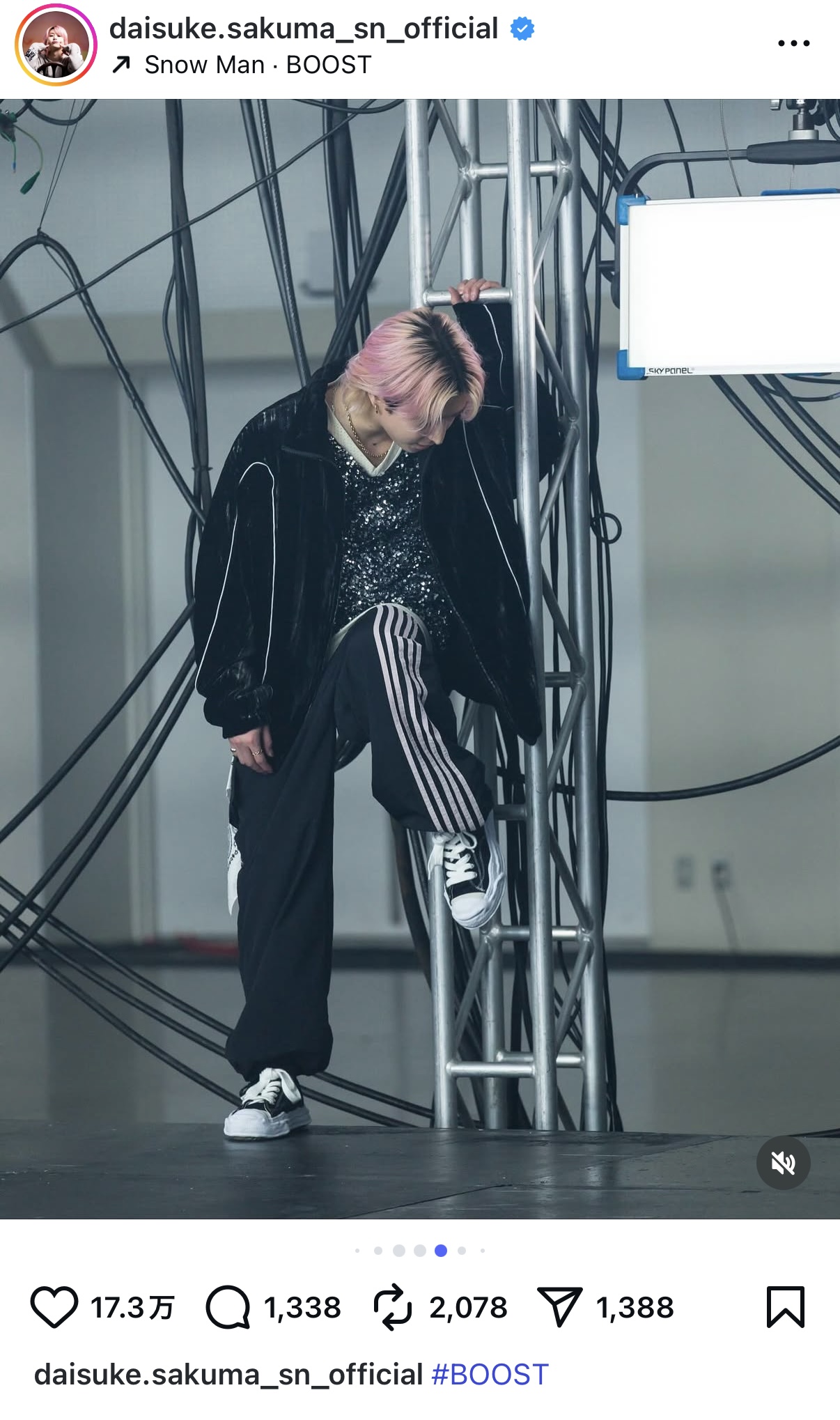 佐久間大介、新曲MVオフショットの画像