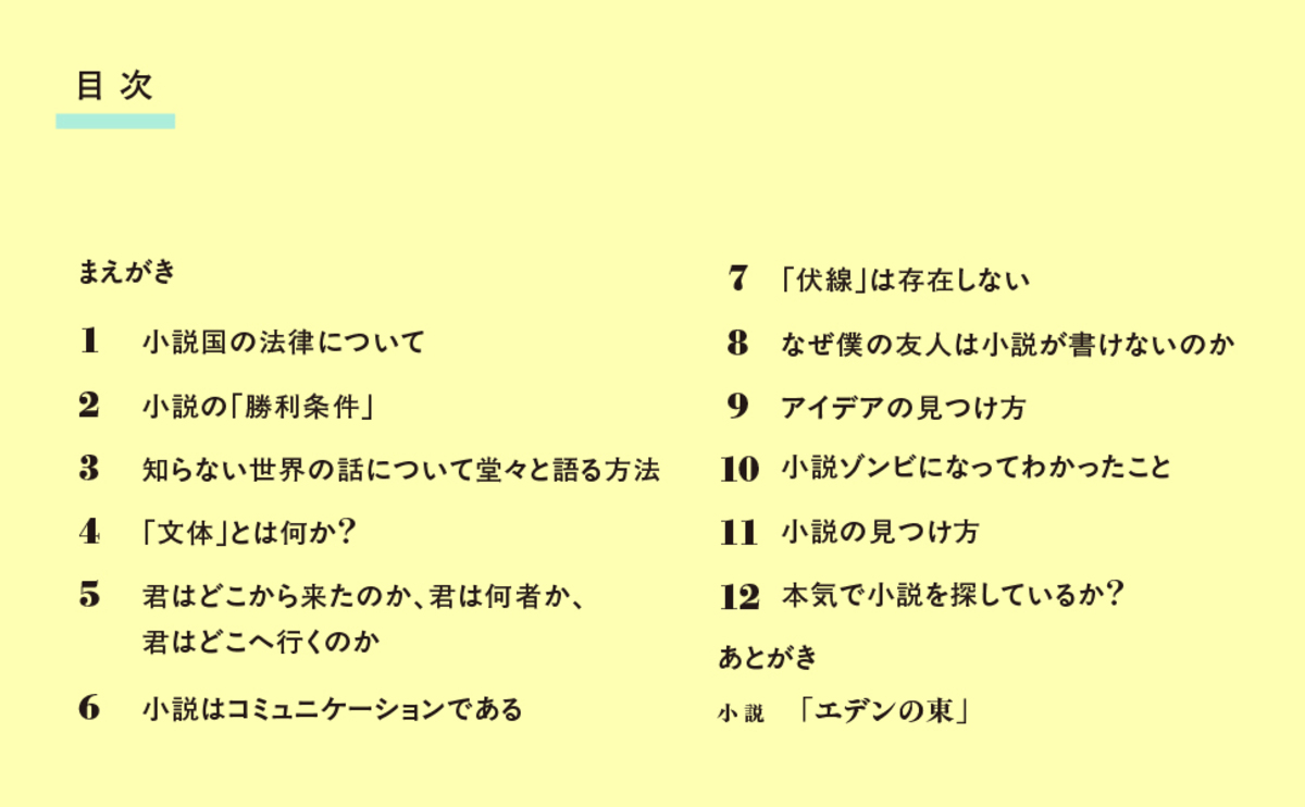 小川哲『言語化するための小説思考』の画像