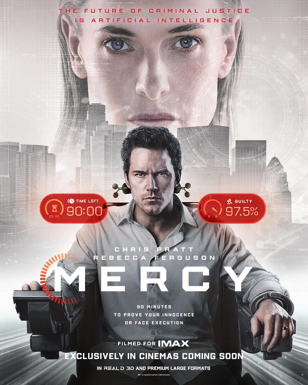 『MERCY／マーシー AI裁判』日米同時公開決定