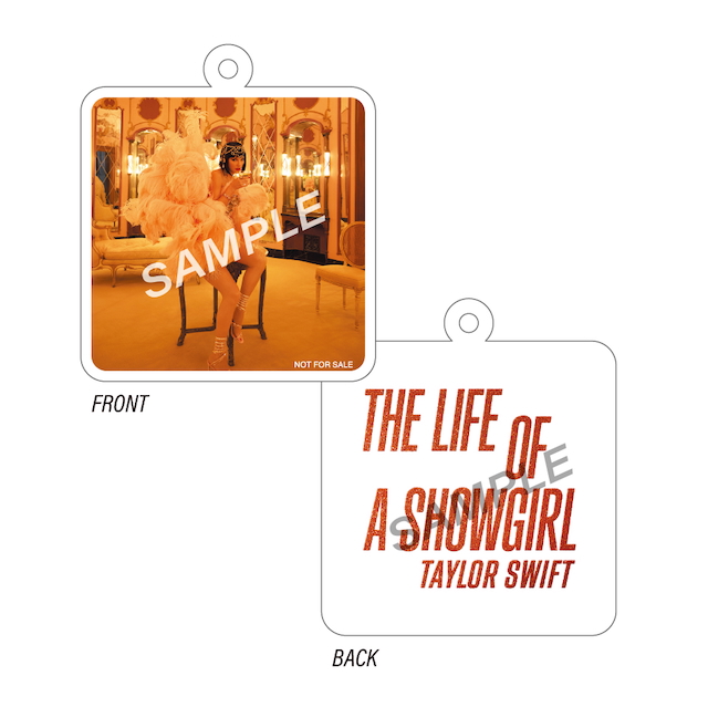 『ザ・ライフ・オブ・ア・ショーガール』アクリルキーホルダー（UNIVERSAL MUSIC STORE）
