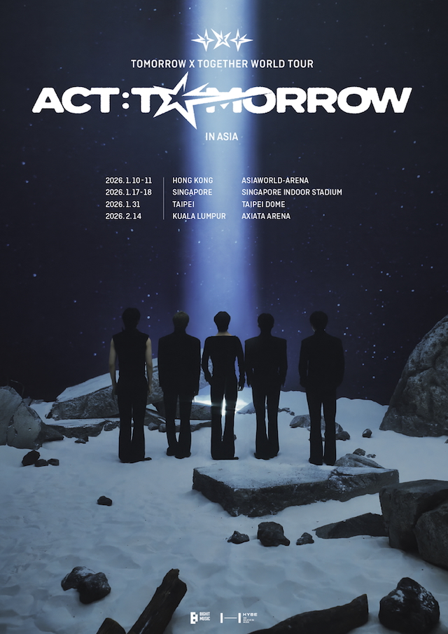 TOMORROW X TOGETHER WORLD TOUR ＜ACT：TOMORROW＞ IN ASIA』告知画像