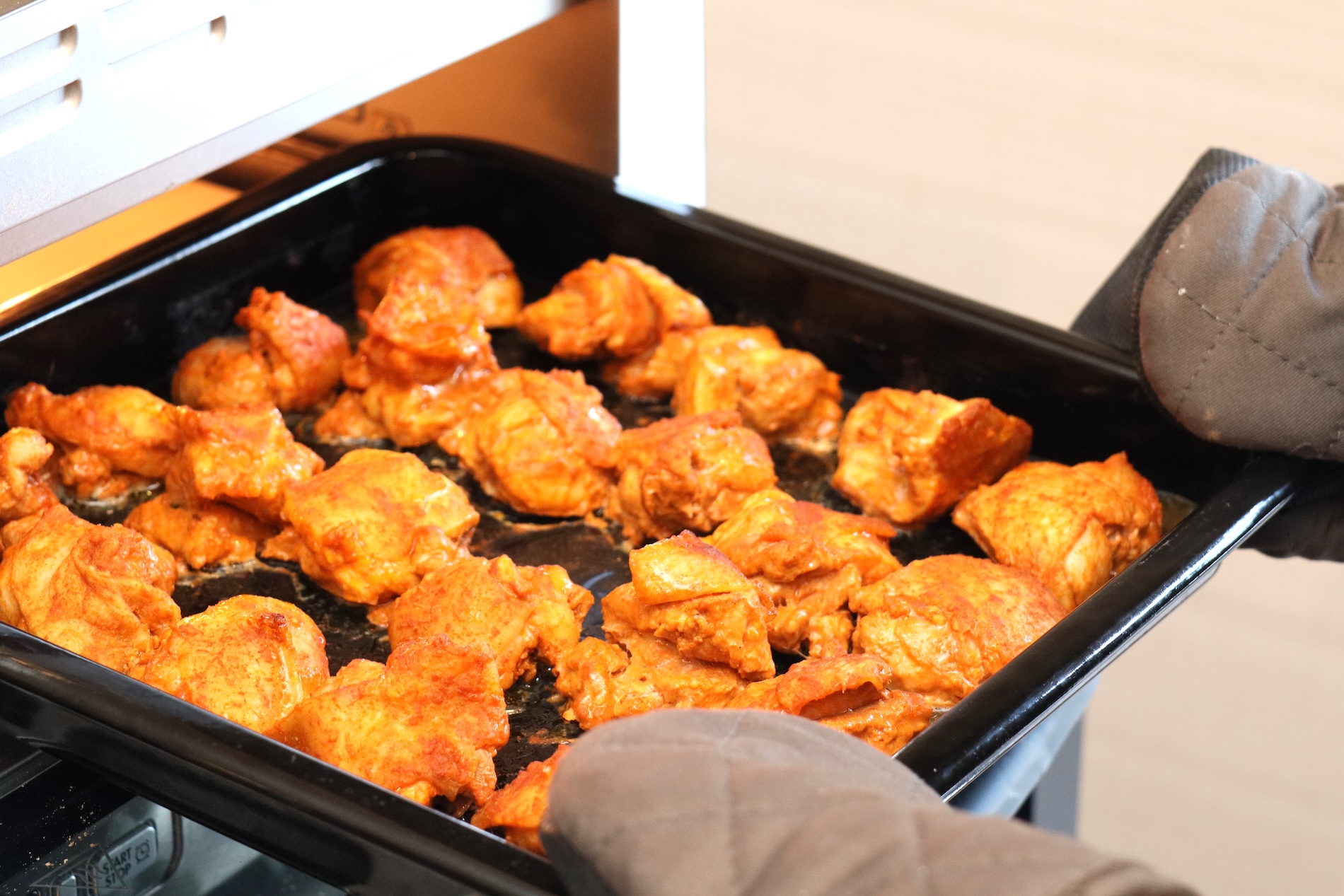 クイジナートスタッフによるタンドリーチキン