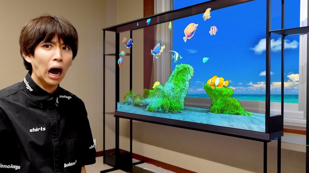 はじめしゃちょー、1100万円最新テレビ購入