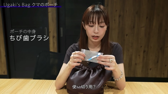 宇垣美里が紹介したバッグの中身