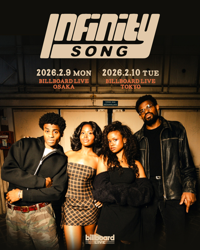 Infinity Song ビルボードライブ公演 告知画像
