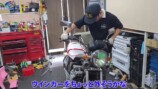 族車にカスタムされたバイク