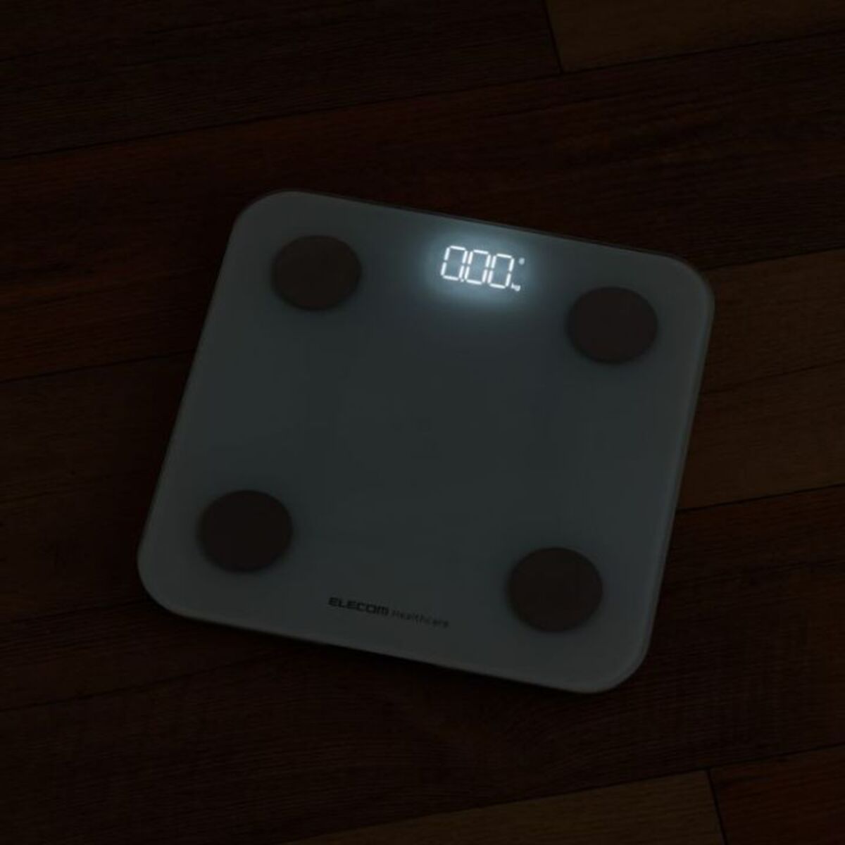 乗るだけで自動記録、エレコム体組成計登場の画像