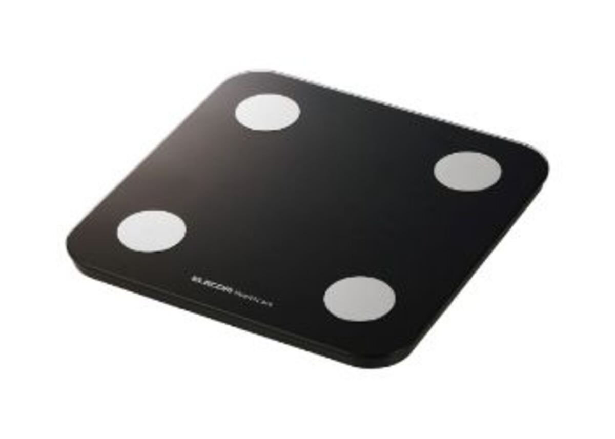 乗るだけで自動記録、エレコム体組成計登場の画像